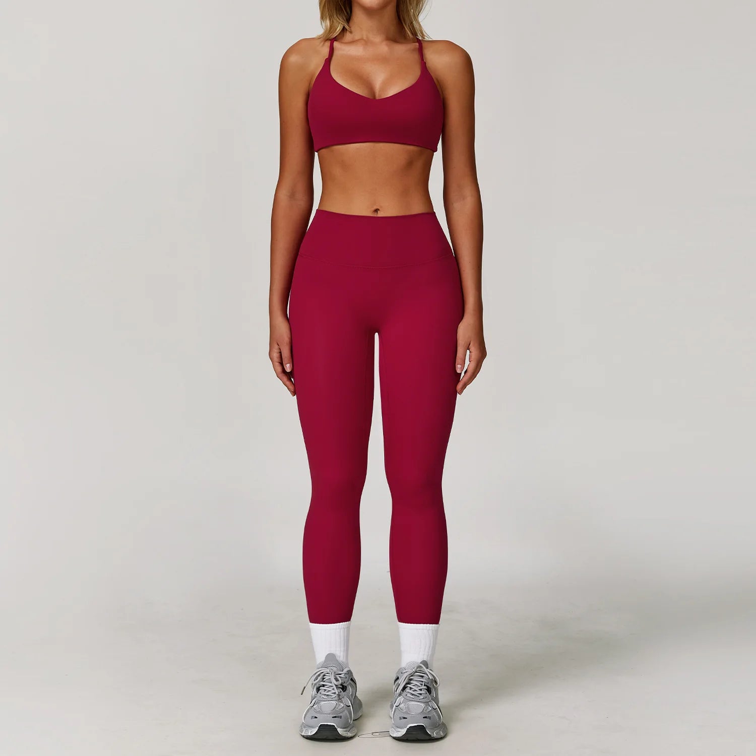 Gym Outfit Women Tracksuit 2/3PCS Yoga Suit Sports Set Running Workout Clothe Long Sleeve Sports Bra Athletic Wear Yoga Clothing