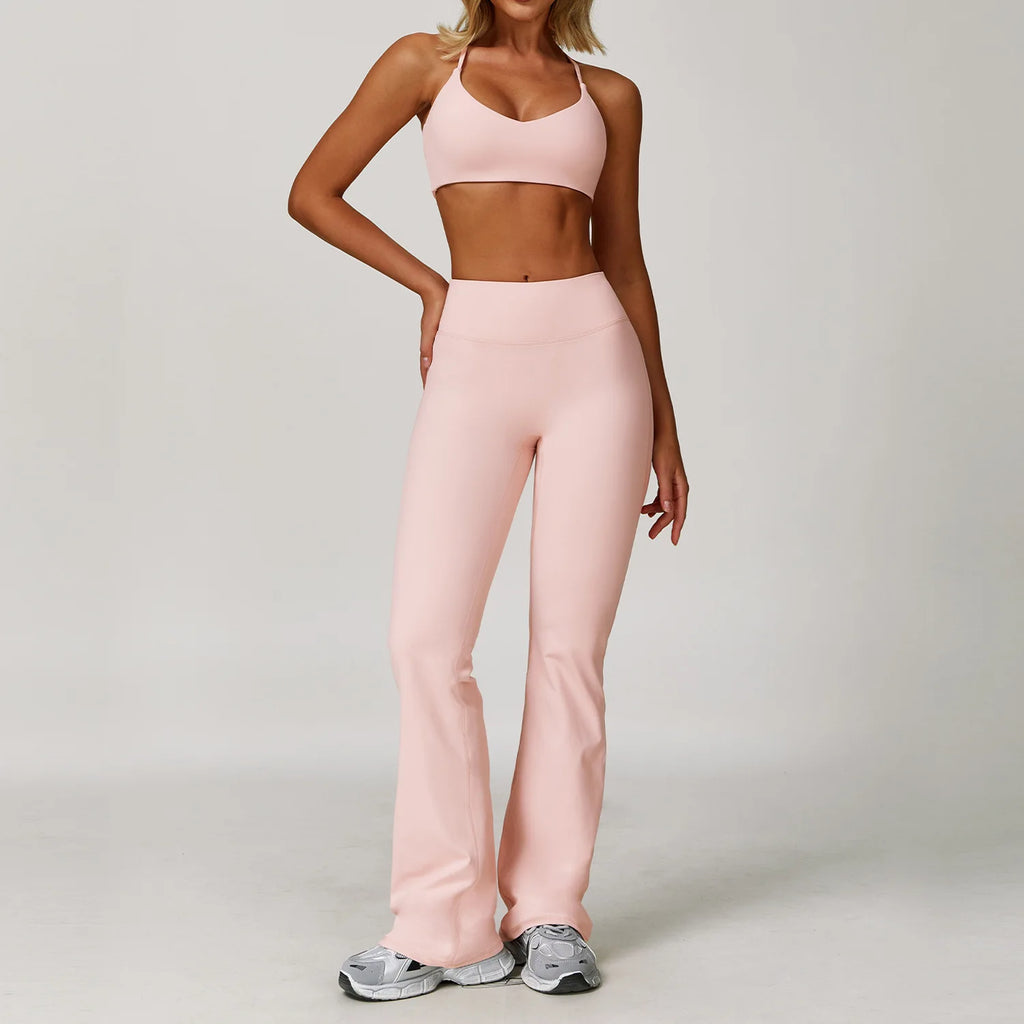 Gym Outfit Women Tracksuit 2/3PCS Yoga Suit Sports Set Running Workout Clothe Long Sleeve Sports Bra Athletic Wear Yoga Clothing