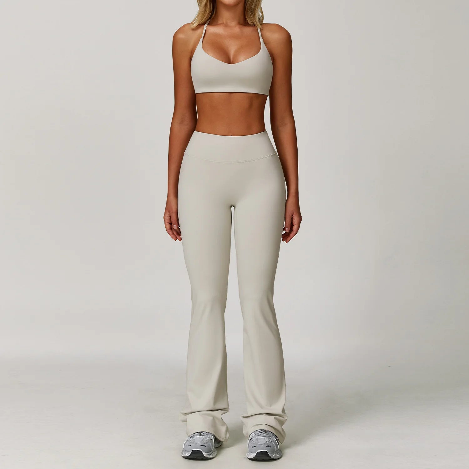 Gym Outfit Women Tracksuit 2/3PCS Yoga Suit Sports Set Running Workout Clothe Long Sleeve Sports Bra Athletic Wear Yoga Clothing
