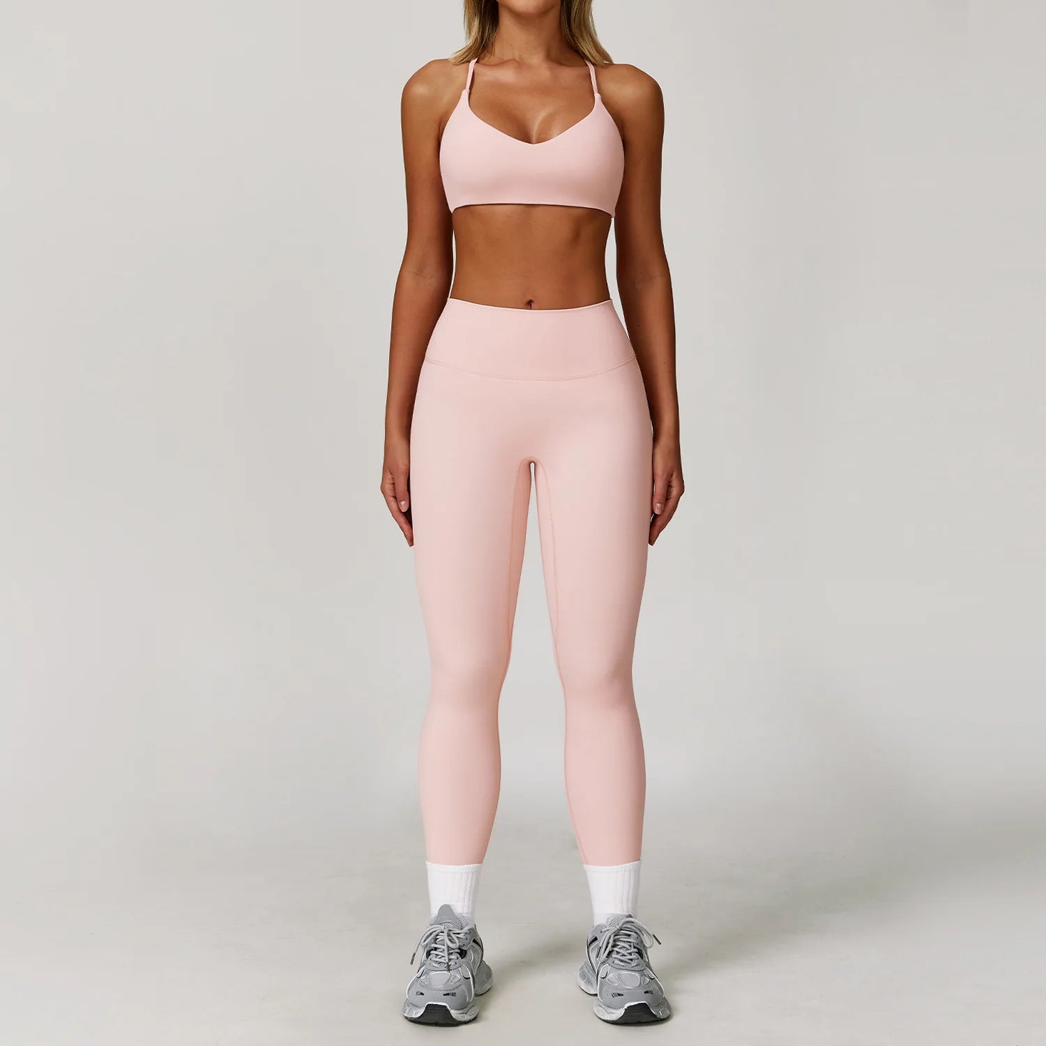 Gym Outfit Women Tracksuit 2/3PCS Yoga Suit Sports Set Running Workout Clothe Long Sleeve Sports Bra Athletic Wear Yoga Clothing