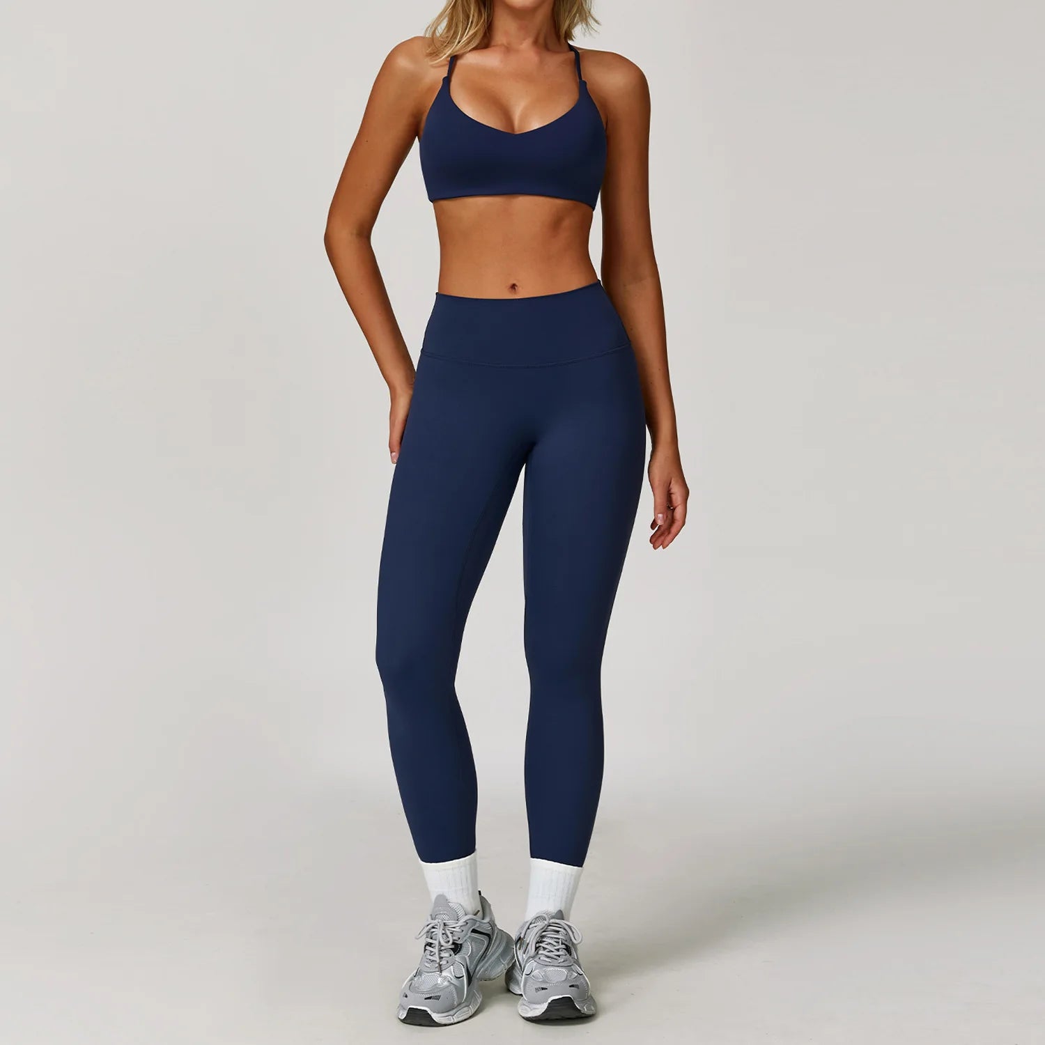 Gym Outfit Women Tracksuit 2/3PCS Yoga Suit Sports Set Running Workout Clothe Long Sleeve Sports Bra Athletic Wear Yoga Clothing